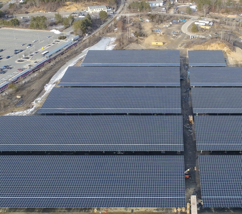 commercial solar project kingston ma